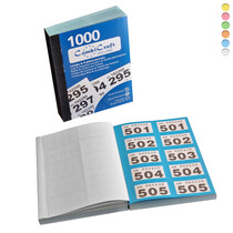 Dubbelnummers in boekjes - 1000 nummers