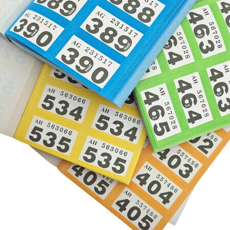 CombiCraft Dubbelnummers in boekjes - per 1000 nummers