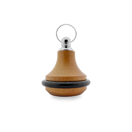 CombiCraft Kersenhouten hotel sleutelhanger Belly Wood blanco of met gravering - per 1 stuk