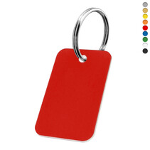 Blanco sleutellabel rechthoek