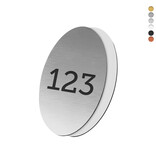 CombiCraft Laserfolie nummerplaatje ovaal met tape - per stuk