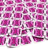 Breekmunten plastic met 40 munten per matje - per 1000 stuks