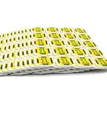 Breekmunten plastic met 40 munten per matje - per 1000 stuks