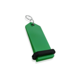 Blanco Midi Bumerang aluminium hotel sleutelhanger 30x75 mm