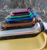 Big Classic aluminium hotel sleutelhanger brons met gravering