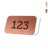 CombiCraft Laserfolie nummerplaatje rechthoek met tape - per stuk