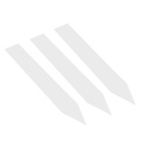 Blanco plantenstekers middel 20x120mm van 350 micron in meerdere kleuren - per 100 stuks
