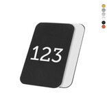 CombiCraft Laserfolie nummerplaatje rechthoek met tape - per stuk