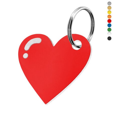 CombiCraft Kunststof sleutellabel hart 35x33mm - per stuk