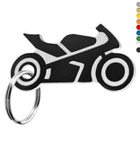 CombiCraft Kunststof sleutellabel motor 40x21mm - per stuk