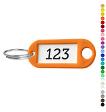 CombiCraft Kunststof sleutellabel R5 met nummer - per stuk