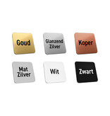 CombiCraft Laserfolie lockernummers met tape - per stuk