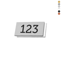 Laserfolie plaknummer voor garderobe