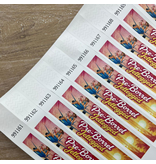 Tyvek polsbandjes met jouw eigen ontwerp vanaf 5000 stuks - per 1000 stuks