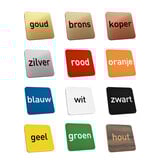 CombiCraft Kunststof nummerplaatje ovaal met tape - per stuk