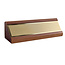 Blanco bureau naambordje Presidium 200x54mm - per stuk