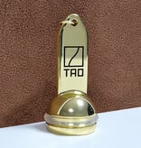 Hotel sleutelhanger Capital met gravering van messing - per 1 stuk