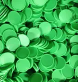 Blanco plastic munten Ø29mm - per 100 stuks