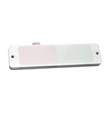 CombiCraft Aluminium schuifbordje Frei - Besetzt 100x25mm met gaten - per stuk