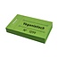 Consumptiebon veganistisch in groen 50x30mm - per 50 bonnen
