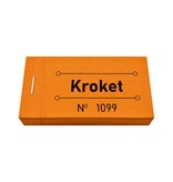 Consumptiebon kroket in oranje 50x30mm - per 50 bonnen