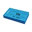 Consumptiebon vis in blauw 50x30mm - per 50 bonnen