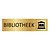 CombiCraft Goud aluminium deurbordje Bibliotheek