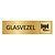 Goud aluminium deurbordje Glasvezel