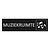 CombiCraft Zwart aluminium deurbordje Muziekruimte