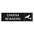 CombiCraft Zwart aluminium deurbordje Camerabewaking
