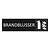 Zwart aluminium deurbordje Brandblusser