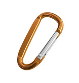 Karabijnhaak kleurenmix 60x30mm aluminium - per set van 6 kleuren
