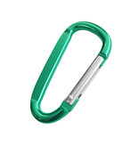 Karabijnhaak kleurenmix 60x30mm aluminium - per set van 6 kleuren