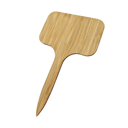 Bamboe steeketiketten 60x100x2mm - per 100 stuks