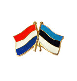 Vriendschapsspeld Nederland - Estland 20 x 15 mm - per 1 stuk
