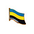 CombiCraft Vlag pin Gelderland