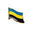 Vlag pin Gelderland 18 x 14 mm - per 1 stuk