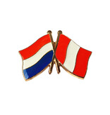 Vriendschapsspeld Nederland - Peru 20 x 15 mm - per 1 stuk