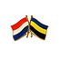 CombiCraft Vriendschapsspeld Nederland - Gelderland 20 x 15 mm - per 1 stuk