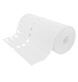 Sleufetiketten PVC op rol 200x20mm beschrijfbaar - per 1000 etiketten