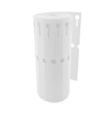 CombiCraft Sleufetiketten PVC op rol 200x20mm beschrijfbaar - per 1000 etiketten