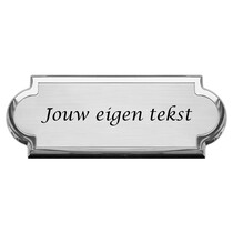 Aluminium naambordje Argentína met tekst
