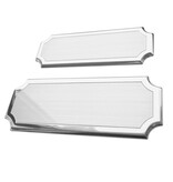 Aluminium naambordje Avelina met tekst - per stuk