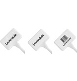 CombiCraft Kunststof plaatetiket 150x55mm recht - per 10 stuks