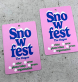 ID-kaarten, Event Badges - Accreditatie badges - Persbadges - Crew badges in een eigen ontwerp, met 1 gaatje en afgeronde hoeken.