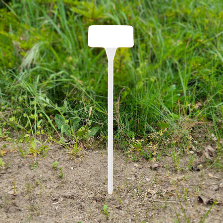 CombiCraft Kunststof plaatetiket 350x95mm met knik - per 10 stuks