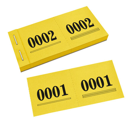 CombiCraft Dubbele nummers Goody in boekjes - per 1000 nummers