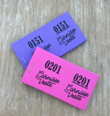 CombiCraft Nummer loten met eigen logo - per 1000 nummers