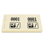 CombiCraft Nummer loten met eigen logo - per 1000 nummers