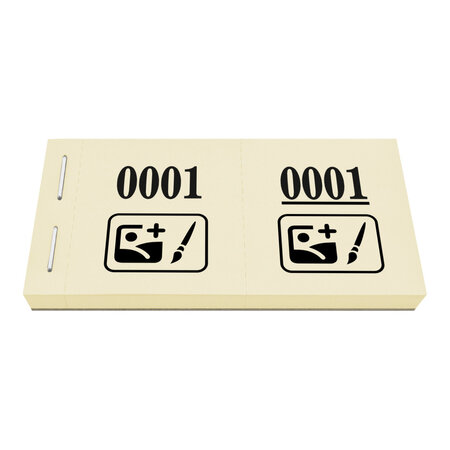 CombiCraft Nummer loten met eigen logo - per 1000 nummers